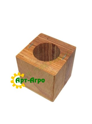 000661711 Wooden bearing for straw walker of Claas combine, D-36, 60x60x63 mm (analog)