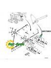 AH173903 Шкив натяжной ремня привода измельчителя John Deere