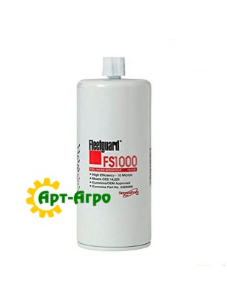FS1000 Фільтр паливний, що накручується FLEETGUARD