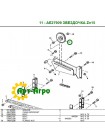 AE27909-WN Звездочка Z=15 John Deere (аналог)