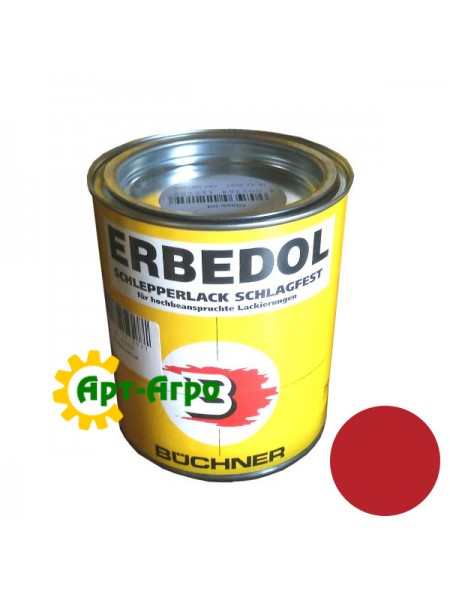 SL3446 Фарба Erbedol червона Case 0,75л. від 2000 року SL3446 Фарба Erbedol червона Case 0,75л. від 2000 року