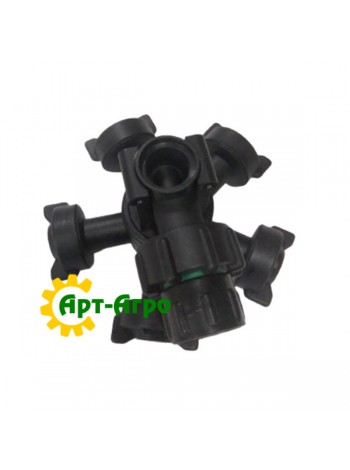 48143919 Korpus opryskiwacza do rury d=1" (5 dysz) CNH