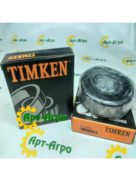 6311-2RS-C3 TIMKEN Підшипник однорядний кульковий