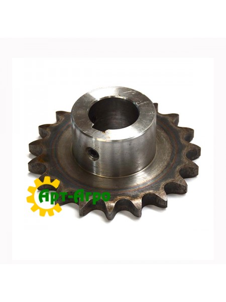 AH128075-HD Звездочка Z=19 привода выгрузочных шнеков John Deere (HD PARTS)