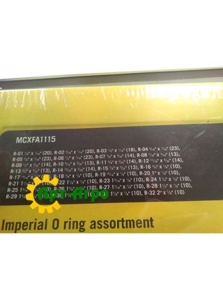 MCXFA1115 Набір кілець ущільнювальних дюймові (32 розміри, 407 шт) John Deere