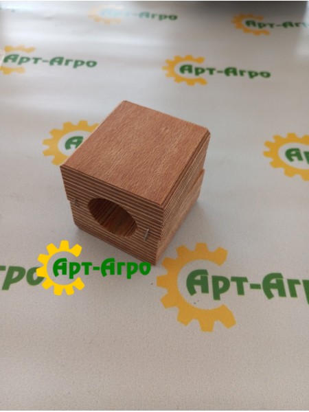 000661667 Wooden bearing 661667.0 of the straw walker of the combine Claas - 30x60x63mm JAG