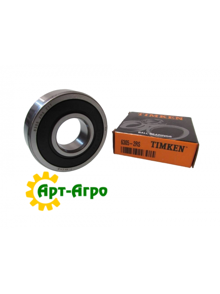 6305-2RS TIMKEN Подшипник однорядный шариковый