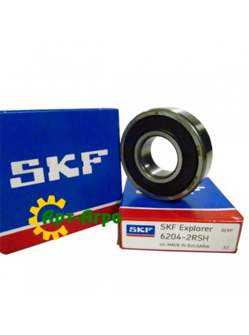 6204-2RSH SKF Подшипник однорядный шариковый
