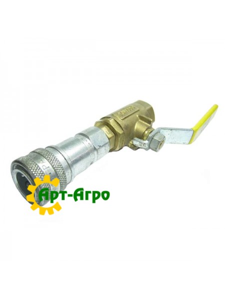 AH128241 Муфта быстроразъемная с краном John Deere