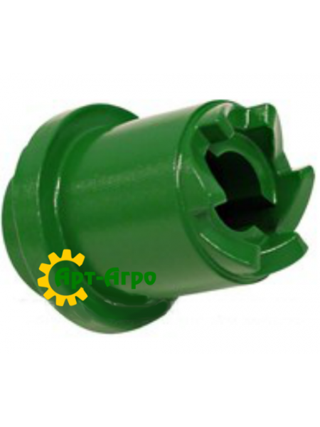 H135401 Coupling on the drive shaft is fertilized by John Deere