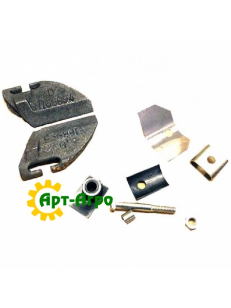 N168994 Coulter disc cleaner left in assembly JD455/730