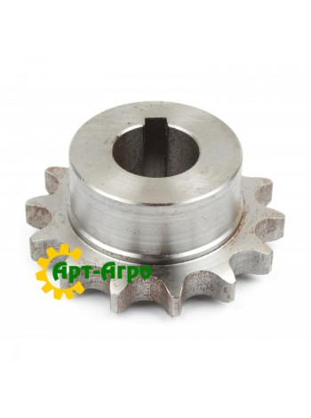 Звездочка Z11443 вентилятора комбайна John Deere z14 (14 зубьев)