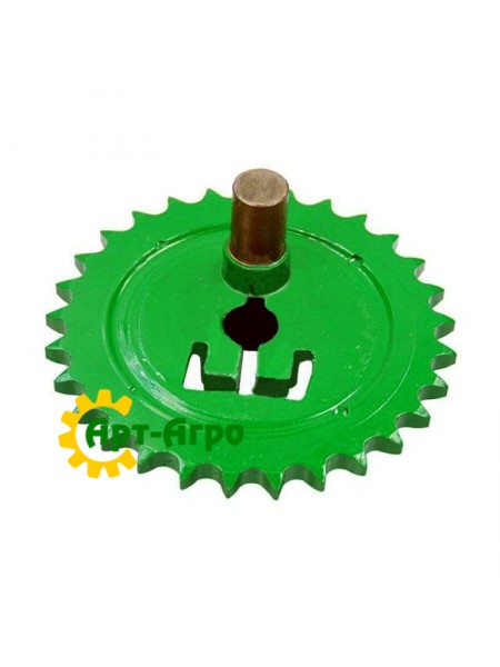 Z11378 Звездочка z29 с эксцентриком для соломотряса комбайна John Deere - 29 зубьев