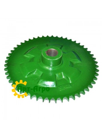 Звездочка жатки комбайна John Deere z52 (52 зуба)
