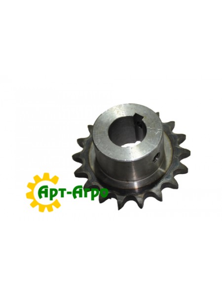 AH121047 Звездочка Z-18 привода колосового элеватора, нижняя John Deere