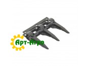 AH143574 Тройной палец ножа жатки комбайна John Deere (шумахер)