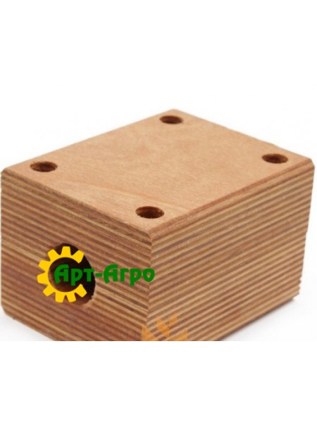 000703827 Деревянный подшипник соломотряса комбайна Claas - 66х80х100 мм 000703827 Деревянный подшипник соломотряса комбайна Claas - 66х80х100 мм