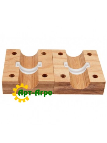 AZ31217 Деревянный подшипник для вала соломотряса 38мм комбайна John Deere (JAG)