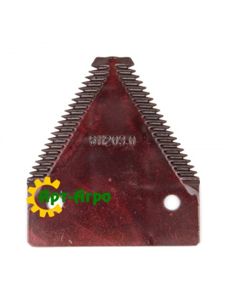 0006112031 Сегмент ножа жниварки комбайна Claas (Китай) Red