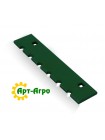 H165407-WN John Deere toothed beater vane
