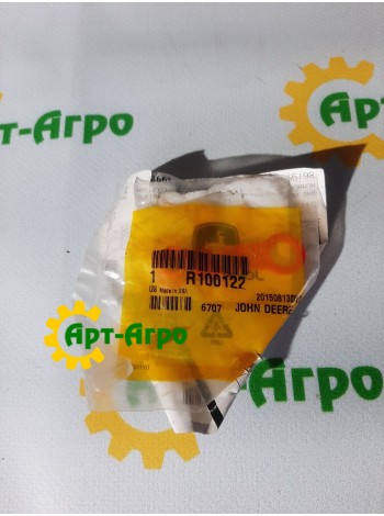 R100122 Заглушка клапана переднього мосту John Deere