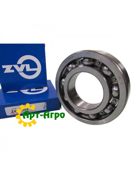 6208 ZVL Підшипник однорядний кульковий