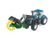 Игрушка трактор с ковшом New Holland T8040 1992-03021
