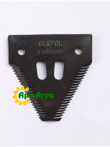420100045-WN Сегмент жатки John Deere (Gerpol) аналог