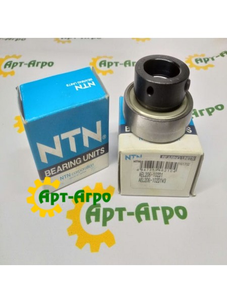 AEL206-102D1 NTN Закріплюваний кульковий підшипник