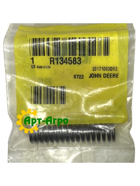 R134583 Sprężyna sterownika hydraulicznego automatycznej skrzyni biegów John Deere
