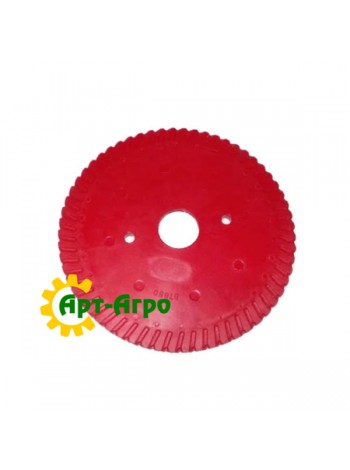 817-286C Диск высевающий 60 отв, сорго, красный, мелкие семена Kinze GA5795