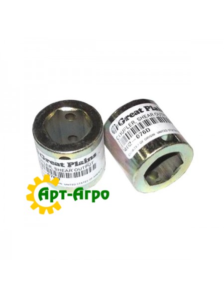 402-076D Connecting sleeve 6-facet shafts Great Plains