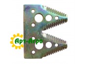 H163131 Reaper knife segment double (large notch) John Deere (XMP)