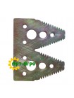 H163131 Сегмент ножа жатки двойной (большая насечка) John Deere (XMP)