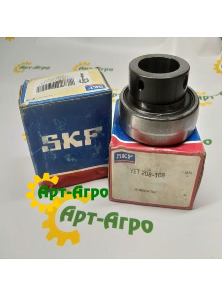 YET 208-108 SKF Закріплюваний кульковий підшипник YET 208-108 SKF Закріплюваний кульковий підшипник