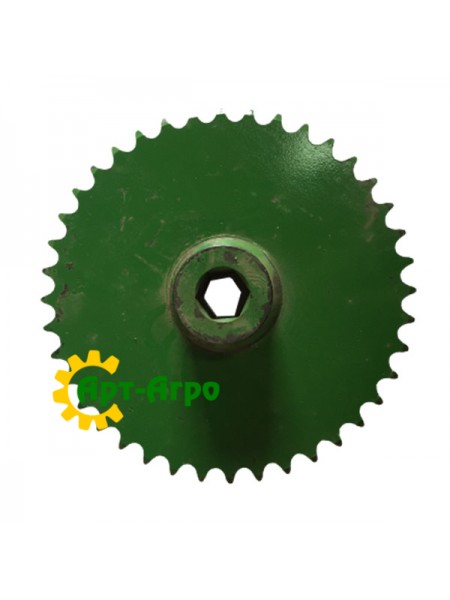 AH131039 Звездочка шнека жатки (Z=40) John Deere 
