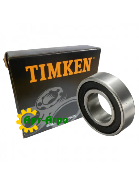 6207-2RS-C4 TIMKEN Підшипник однорядний кульковий