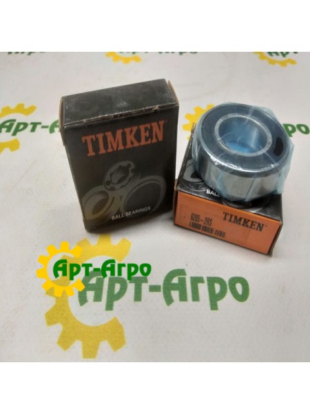 6205-2RS TIMKEN Підшипник однорядний кульковий
