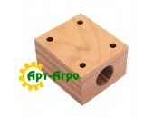 AZ31217 Wooden bearing for John Deere(TARMO) straw walker shaft