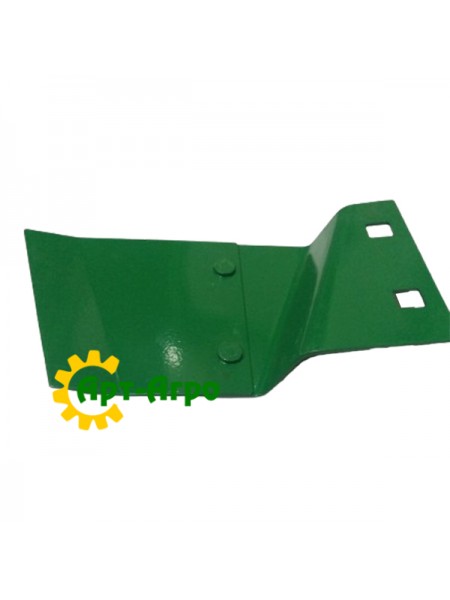 AA26444 Lewy skrobak tarczy redlicy John Deere (Ukraina) wzmocniony - 4 mm