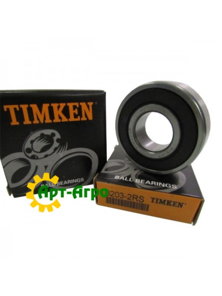 6203-2RS TIMKEN Single row ball bearing