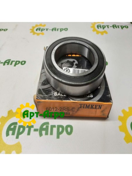 6012-2RS-C3 TIMKEN Підшипник однорядний кульковий