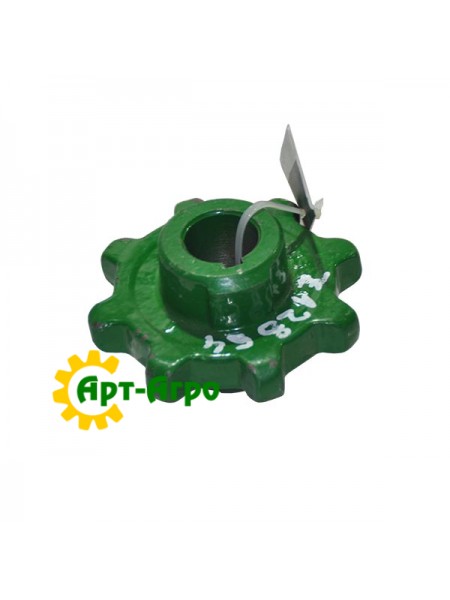 Z12854-UA Зірочка Z=8 d=30 зернового елеватора John Deere