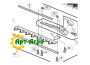 H158342 Śruba segmentowa M6x20 z nakrętką John Deere (Agri-Parts)