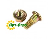 H158341 Segment bolt+14M7303 nut M6x16 John Deere (analog)