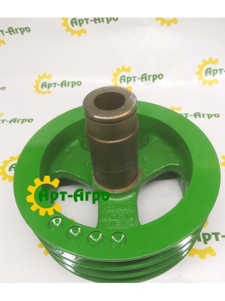 H224043 Шків триручний приводу насоса мотовила John Deere