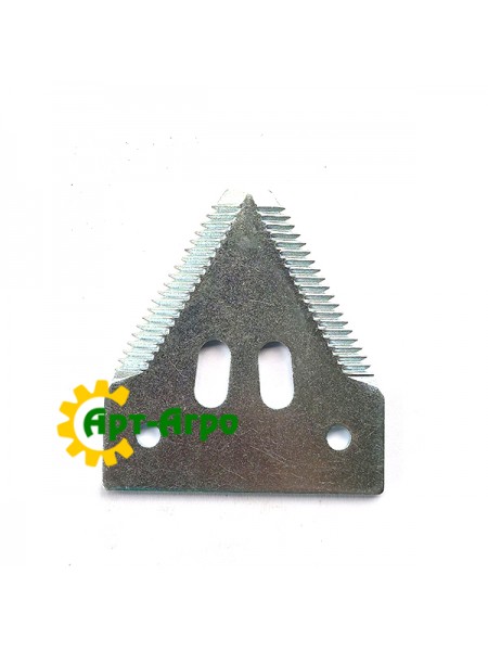 Z52672 Сегмент ножа жатки, большая насечка, John Deere (SAM)