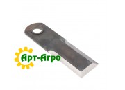 0007557871 Нож белый гладкий с втулкой CLAAS (SAM)