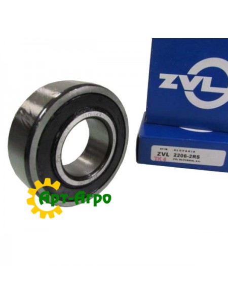 2206-2RS ZVL Подшипник двухрядный шариковый