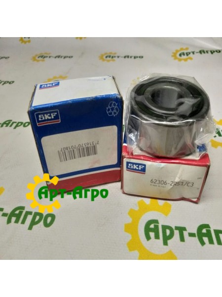 62306-2RS1/C3 SKF Підшипник однорядний кульковий
